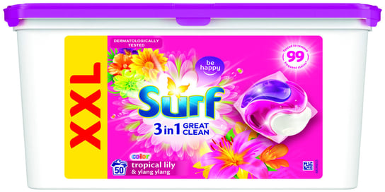 Surf Color Tropical Lily & Ylang Ylang Kapsułki do Prania 50szt Surf