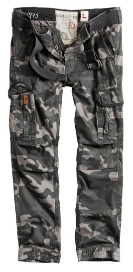 Surplus Spodnie Premium Slim Black Camo - S Surplus