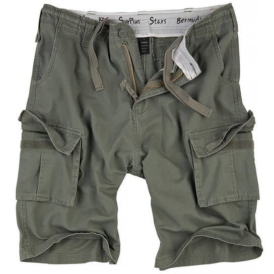 Surplus Szorty Bermuda Stars Olive - Olive - M Surplus