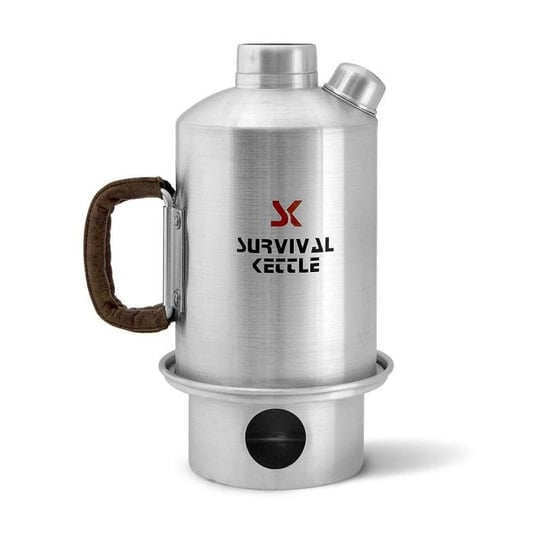 Survival Kettle, Czajnik turystyczny, srebrny, 1.2L Survival Kettle