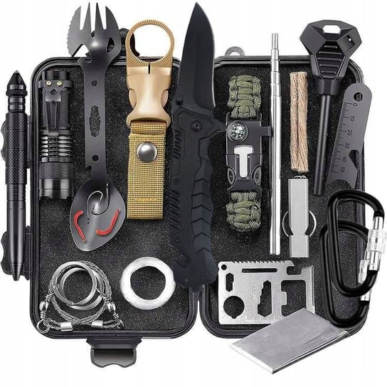 Survivalowy Zestaw Wojskowy Przeżycia Przetrwania Multitool W Etui 32W1 Xxl DexXer