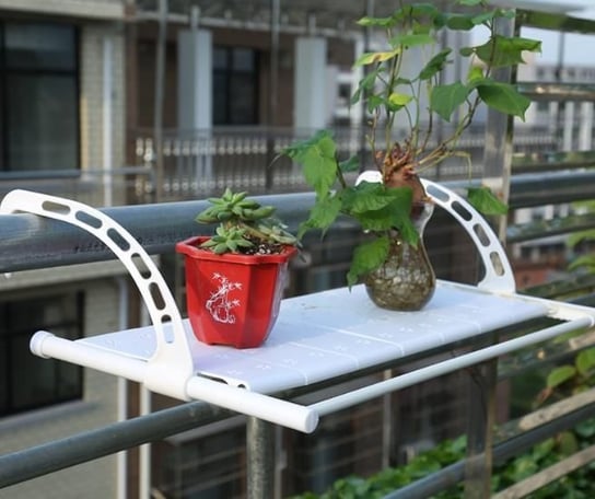 Suszarka balkonowa na pranie, z regulowaną szerokością 70-120cm Hedo