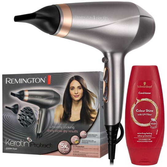 Suszarka do włosów Remington AC8820 + Schwarzkopf Odżywka Do Włosów ...