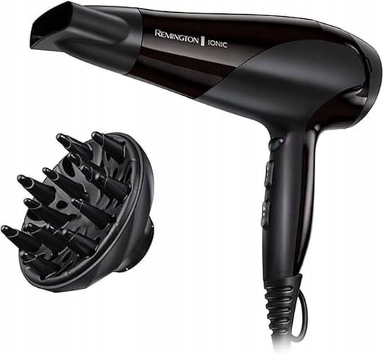 SUSZARKA DO WŁOSÓW Z JONIZACJĄ REMINGTON IONIC DRY D3199 2200W CZARNA Remington