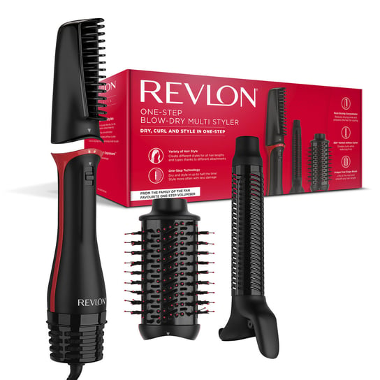 Suszarko-Lokówka 3 W 1 Z Możliwością Modelowania Revlon One-Step Blow-Dry Multistyler Rvrdr5333 Revlon