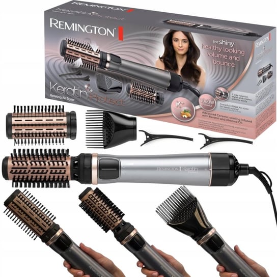 Suszarko Lokówka Do Włosów Remingotn Kreatin Pro Suszarka Lokówka Zestaw Remington