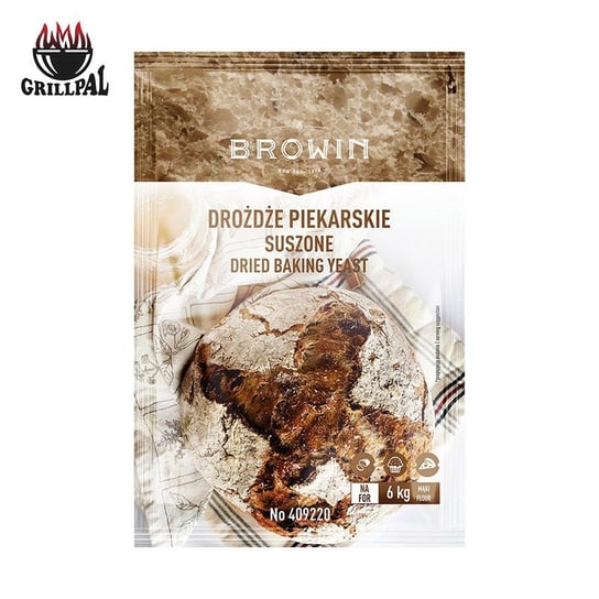 Suszone drożdże piekarskie 100g BROWIN browin