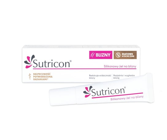 Sutricon, silikonowy żel do leczenia blizn, 15 ml Sutricon