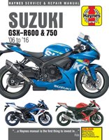 Suzuki GSX-R600 & 750 Update (06 - 16) Coombs Matthew