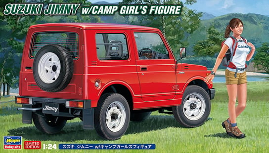 Suzuki Jimny (z figurką) 1:24 Hasegawa SP501 HASEGAWA