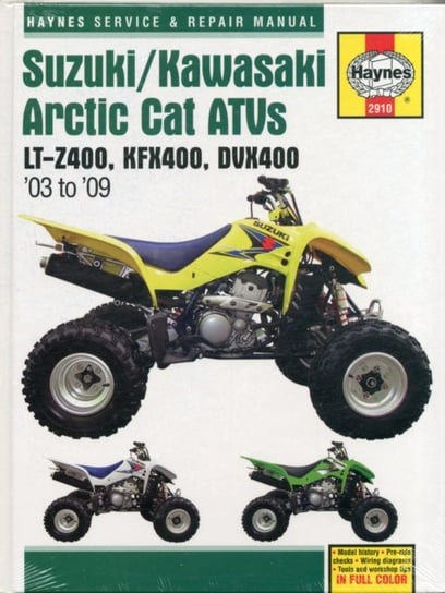 SuzukiKawasaki Arctic Cat ATVs (03 - 09). LT-Z400, KFX400, DVX400 Ahlstrand Alan
