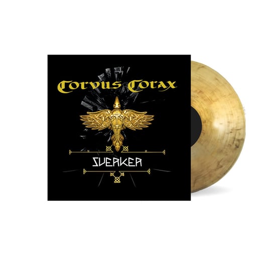 Sverker (złoto-czarny marmurowy winyl) Corvus Corax