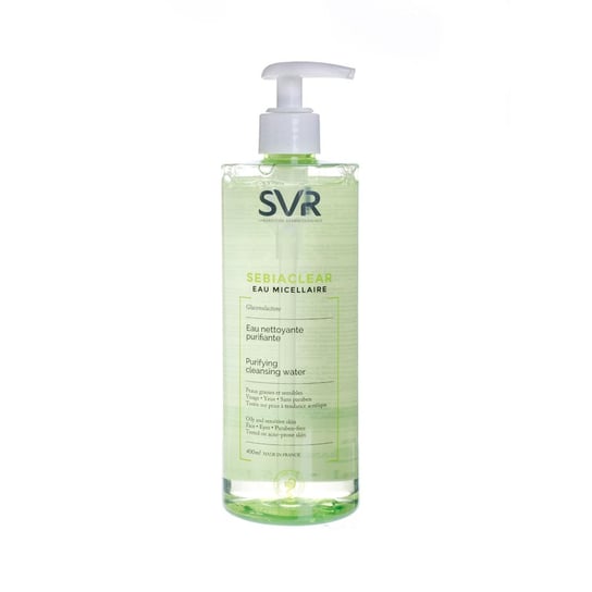 SVR, Sebiaclear, oczyszczający płyn micelarny, 400 ml SVR