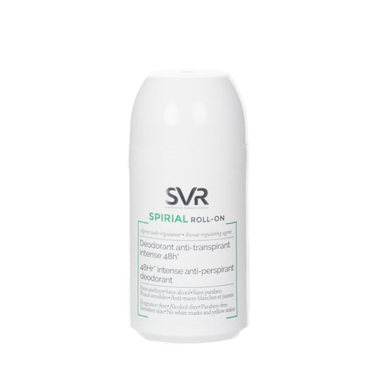SVR, Spiral roll-on, antyperspirant dla skóry wrażliwej, 50 ml SVR