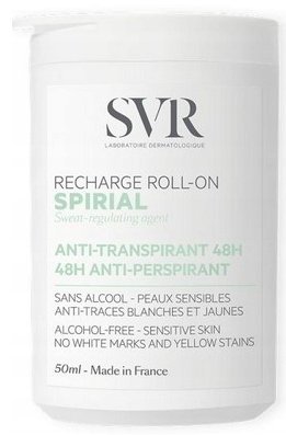SVR SPIRIAL RECHARGE ROLL-ON, Antyperspirant, 50 ml SVR