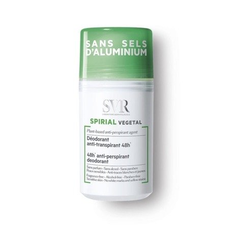 SVR Spirial Vegetal, antyperspirant roll-on, 50 ml SVR