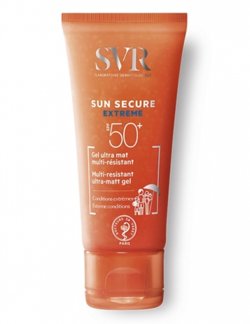 SVR Sun Secure Extreme SPF50+, żel matujący, 50 ml SVR
