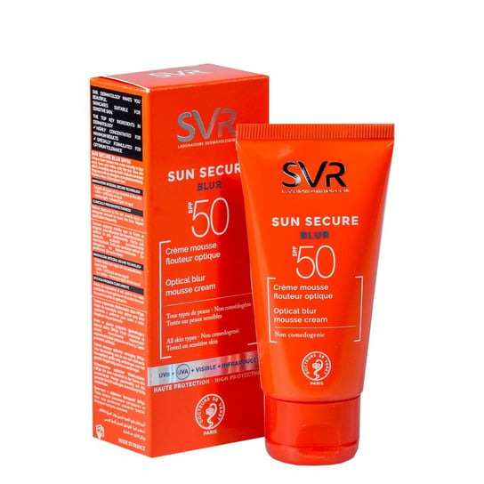 SVR Sunsecure Blur, Krem optycznie ujednolicający skórę SPF 50+, 50 ml Filorga