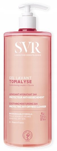 SVR Topialyse Gel Lavant Żel Do Mycia Całego Ciała i Twarzy 1000 ml SVR
