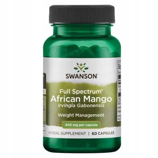 Swanson, African Mango, Suplement diety, 60 kapsułek Inna marka