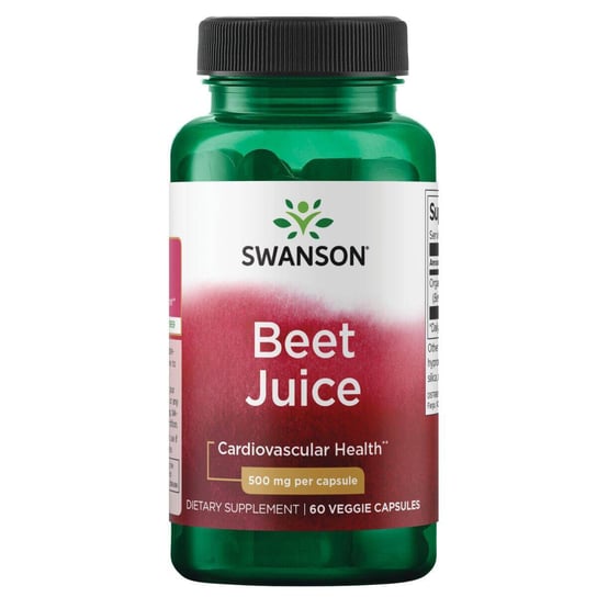 SWANSON Beet Juice - Sok z buraków (60 kaps.) Swanson