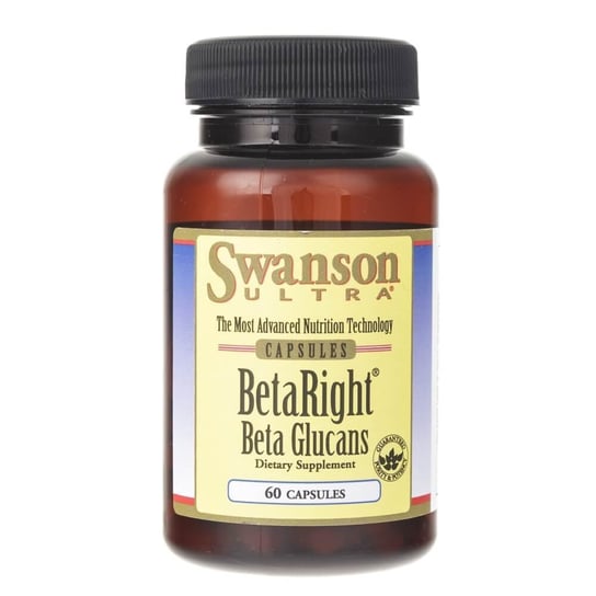 Swanson, Beta Right Beta glukany, 250 mg, Suplement diety, 60 kaps. Swanson