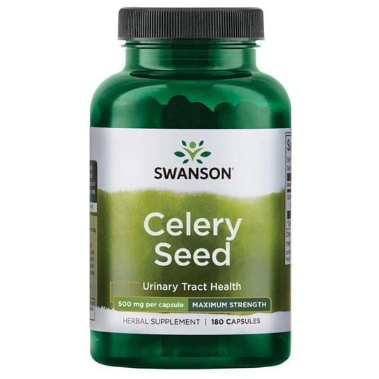 Swanson, Celery Seed 500 Mg, Suplement diety, 180 kapsułek Inna marka