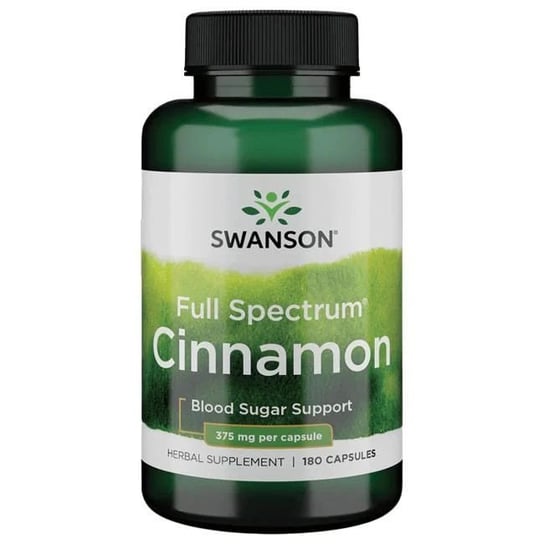 Swanson, Full Spectrum Cinnamon, 375 Mg, Suplement diety Inna marka