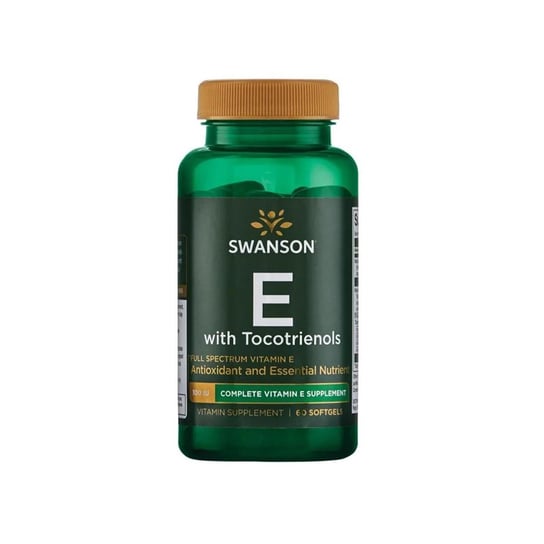 Swanson, Full Spectrum E z tokotrienolami, suplement diety, 60 kapsułek Swanson Health Products