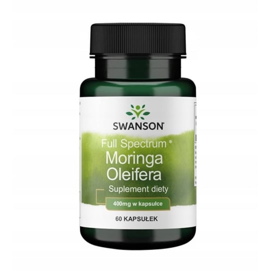 Swanson, Full Spectrum Moringa Oleifera, Suplement diety, 60 kaps. Swanson