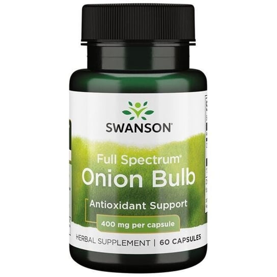 Swanson, Full Spectrum Onion Bulb, Suplement diety, 60 kapsułek Swanson