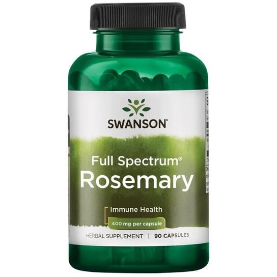 Swanson, Full Spectrum Rosemary, 400 Mg, Suplement diety Inna marka
