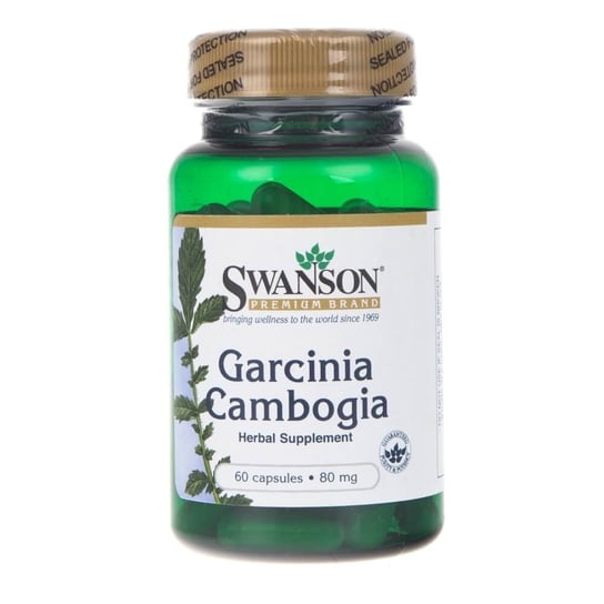 Swanson, Garcinia Cambogia, 80 mg, Suplement diety, 60 kaps. Swanson