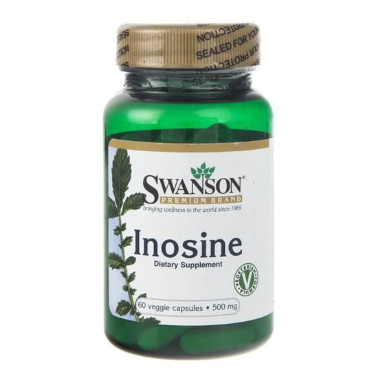 Swanson, Inosine, 500 mg, Suplement diety, 60 kaps. Swanson