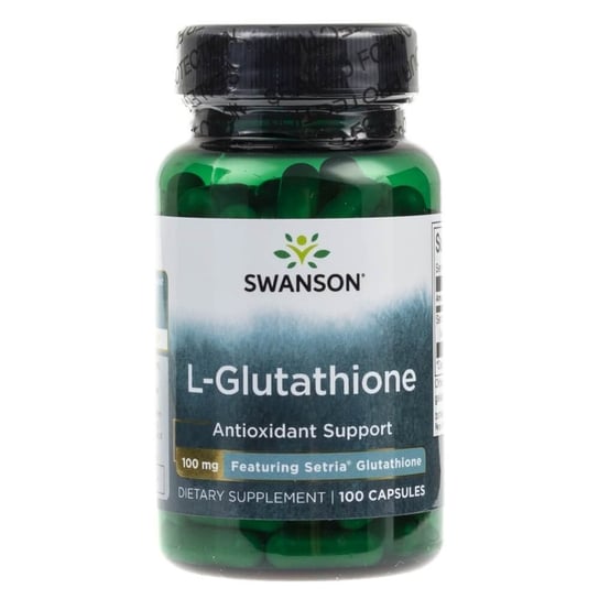 Swanson, L-Glutation, 100 mg,  Suplement diety, 100 kaps. Swanson