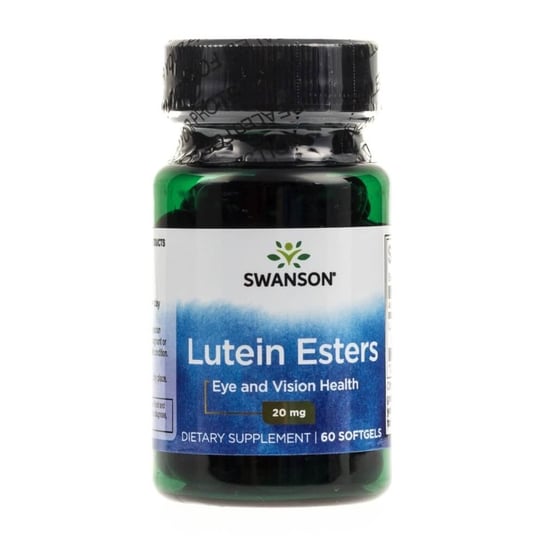 Swanson, Luteina, 20 mg, Suplement diety, 60 kaps. Swanson