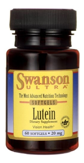 Swanson, Luteina 20mg, Suplement diety, 60 kaps. Swanson