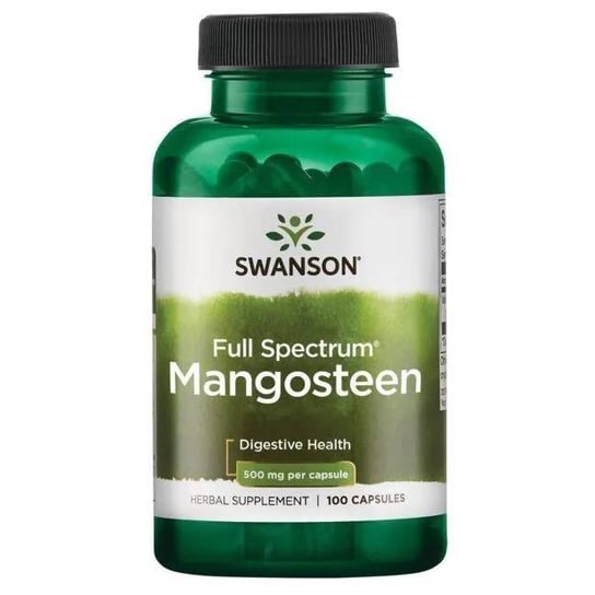 Swanson, Mangostan 500 mg,  Suplement diety, 100 kaps. Inna marka
