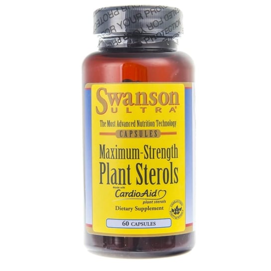 Swanson, Maximum Strength Plant Sterols CardioAid, Suplement diety, 60 kaps. Swanson