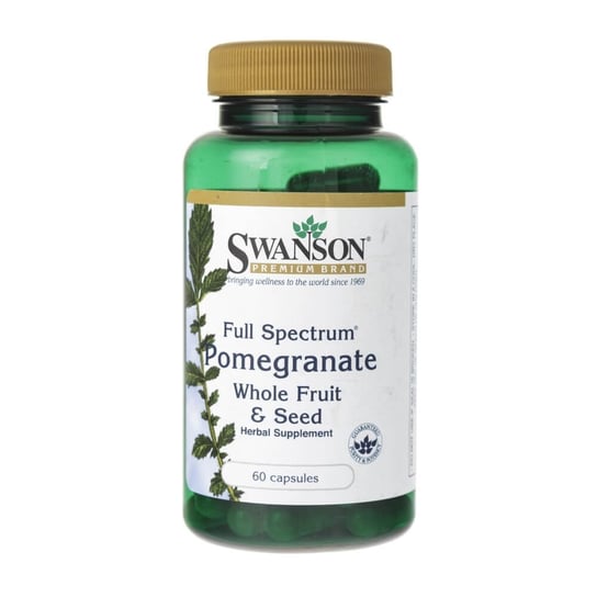 Swanson, Pomegranate, 500 mg, Suplement diety, 60 kaps. Swanson
