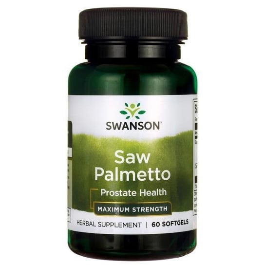 Swanson, Saw Palmetto, 320 mg, Suplement diety, 60 kaps. Swanson