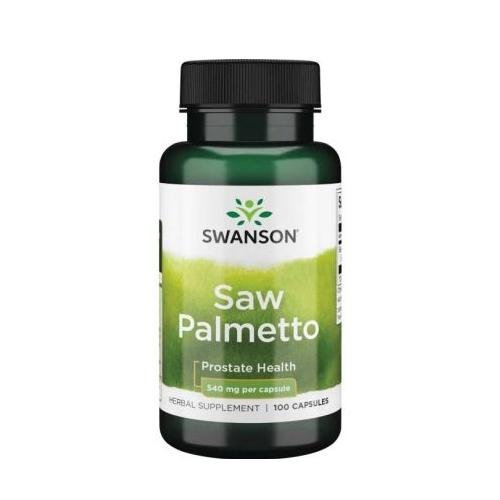 Swanson Saw Palmetto 540Mg -  Suplement diety, 100 kaps. Swanson