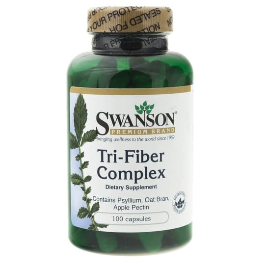 Swanson, Tri-Fiber complex,  Suplement diety, 100 kaps. Swanson