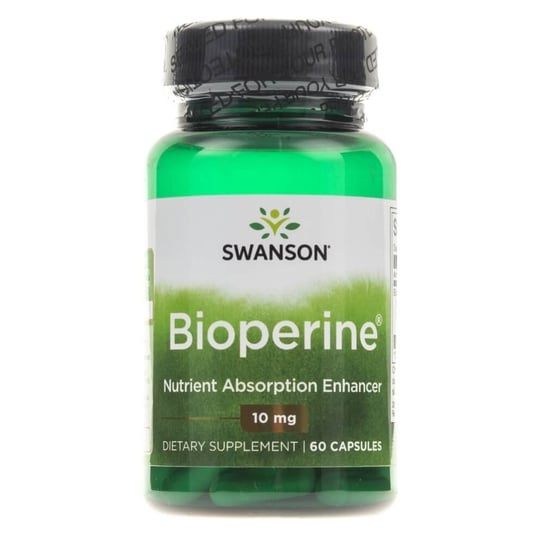 Swanson, Ultra Bioperine, 10 mg, Suplement diety, 60 kaps. Swanson