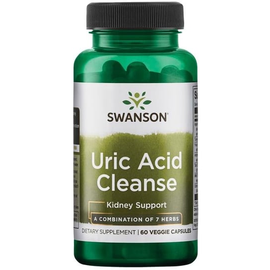 Swanson Uric Acid Cleanse Suplement diety, 60 kaps. Swanson