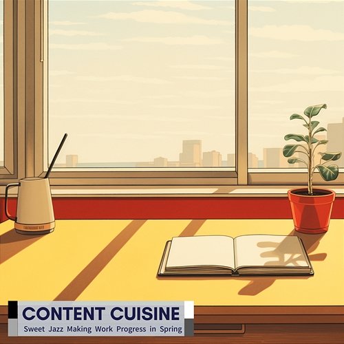 Sweet Jazz Making Work Progress in Spring Content Cuisine