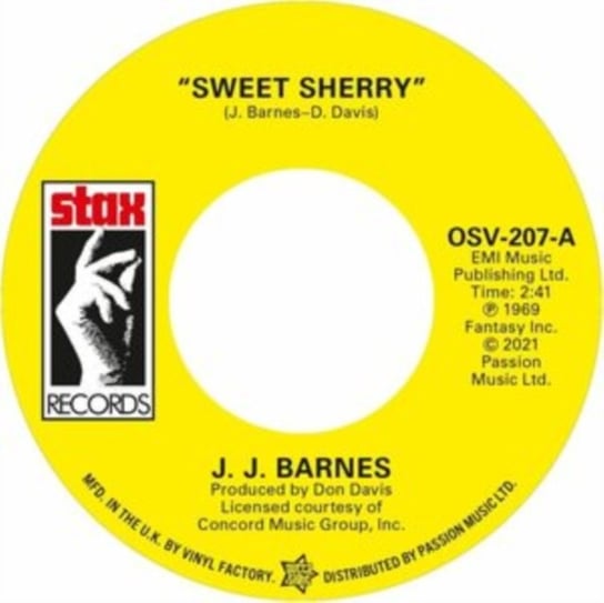 Sweet Sherry/The Whole Damn World Is Going Crazy Barnes J.J., Williams John Gary