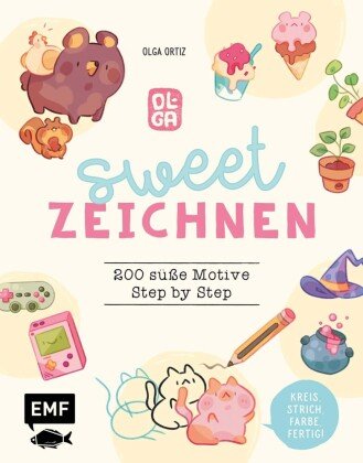 Sweet zeichnen - 200 süße Motive von Instagram-Artist olguioo Edition Michael Fischer