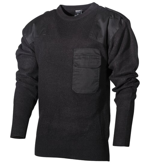 Sweter BW wojskowy czarny długi 50 MFH