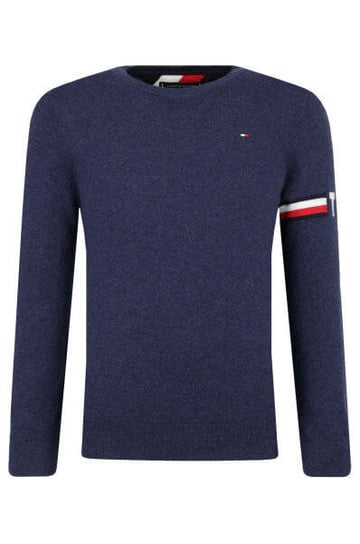 Sweter dziecięcy Tommy Hilfiger Essential kaszmirowy-128 Tommy Hilfiger